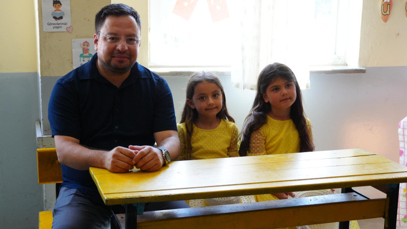 KIRIK KÖYÜ İLKOKULUNDA KARNE COŞKUSU