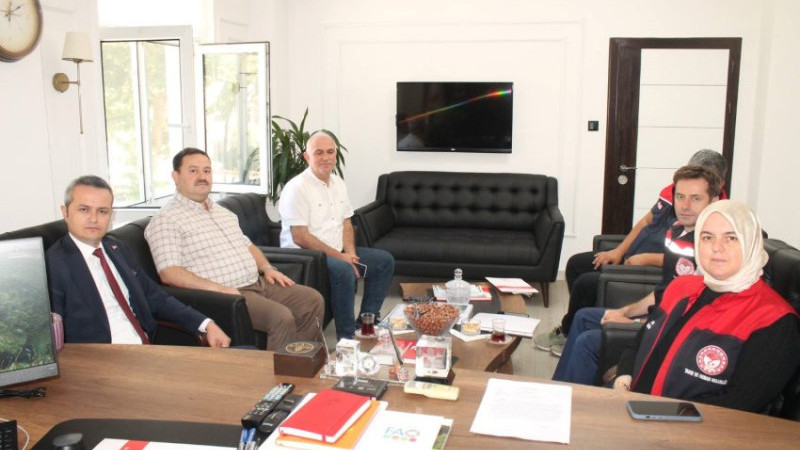 CİBELİK, TARIM MÜDÜRLÜĞÜ’NÜ ZİYARET ETTİ