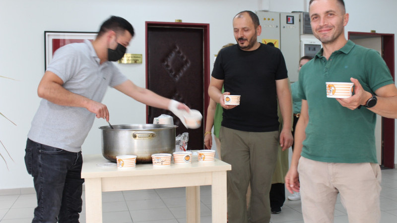 MİLLİ EĞİTİM CAMİASI AŞURE GÜNÜNDE BULUŞTU 