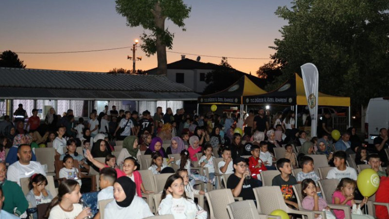 AÇIK HAVA SİNEMASI YENİTAŞKÖPRÜ KÖYÜ’NDE