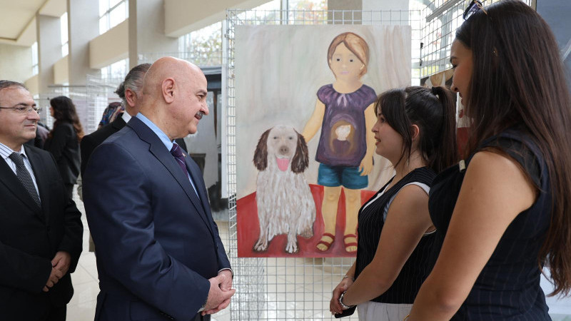 BAYRAM TEMALI SERGİ ZİYARETÇİLERE AÇILDI