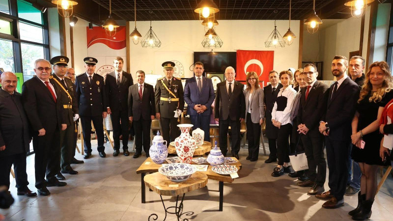 “100+2 ŞEHİRLER ARASI KARMA SERGİSİ” DÜZCE’DE AÇILDI