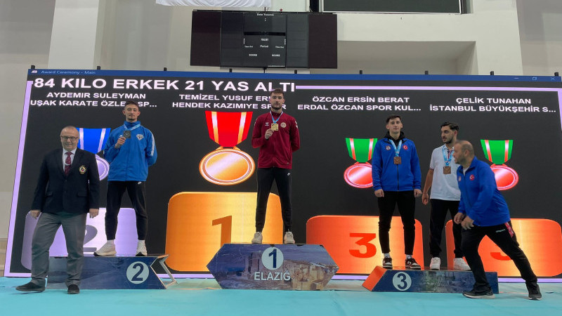 SPOR BİLİMLERİ FAKÜLTESİ ÖĞRENCİSİNDEN TÜRKİYE ŞAMPİYONLUĞU