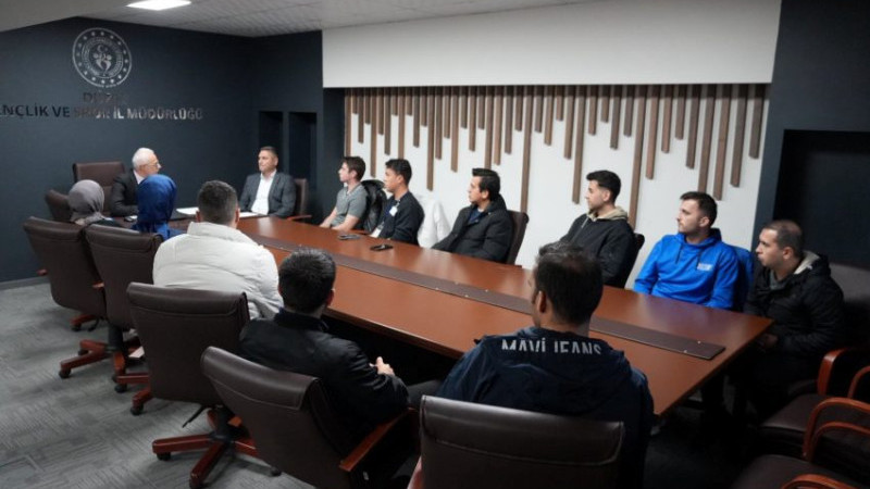ARSLANTÜRK, GÜVENLİK PERSONELLERİYLE TANIŞMA TOPLANTISI GERÇEKLEŞTİRDİ
