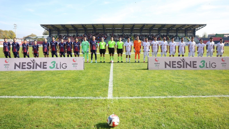 EREĞLİ VE DÜZCE MAÇTA BERABERE KALDI