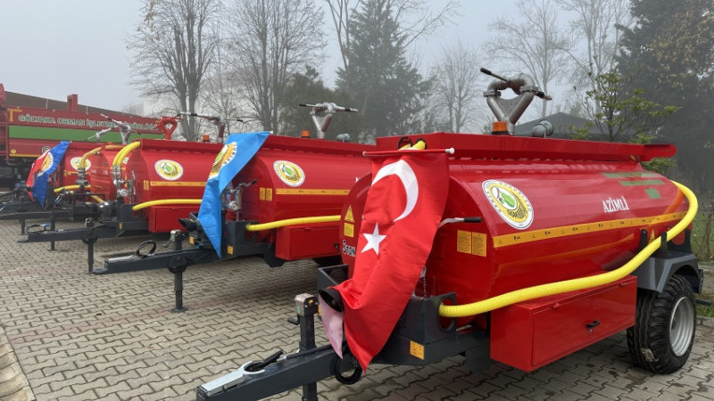 ORMAN KÖYLÜLERİNE SU TANKERİ DESTEĞİ