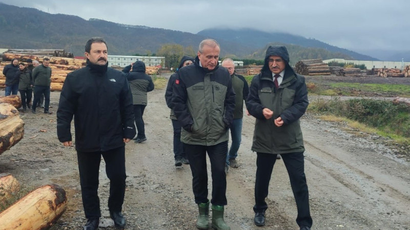 DAİRE BAŞKANI BENLİ İNCELEME İÇİN GELDİ