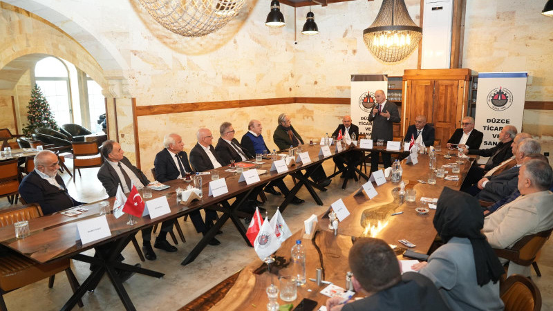 DÜZCE TSO’NUN YENİ VİZYONU  ORTAK AKILLA ŞEKİLLENİYOR