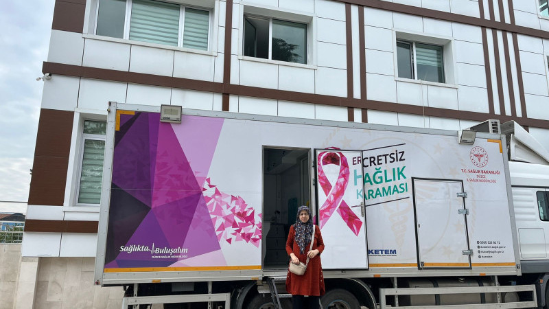 MOBİL KANSER TARAMA TIRI GÜMÜŞOVA’DA