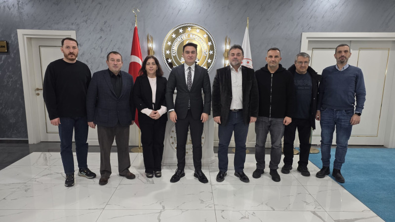 DÇGC’DEN BAŞSAVCI EMRE’YE ZİYARET