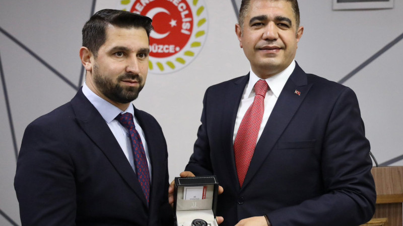 VALİ ASLAN’DAN İGM’YE VEDA ZİYARETİ