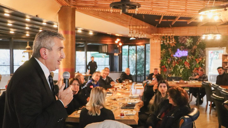“SORUNLARI SAHADA KARŞILIĞI OLAN ÇÖZÜMLERLE ELE ALIYORUZ”