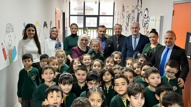 İRFAN ÖZTÜRK İLKOKULU’NUN ‘KONUŞAN DUVARLAR’I