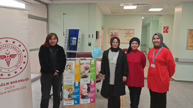 RAHİM AĞZI KANSERİNE  KARŞI FARKINDALIK