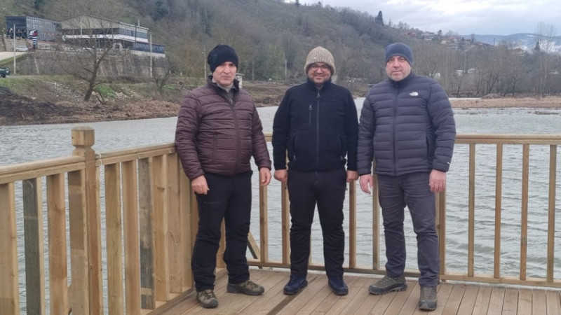 DKMP HEYETİNDEN DÜZCE'DEKİ TABİAT PARKLARINA ZİYARET