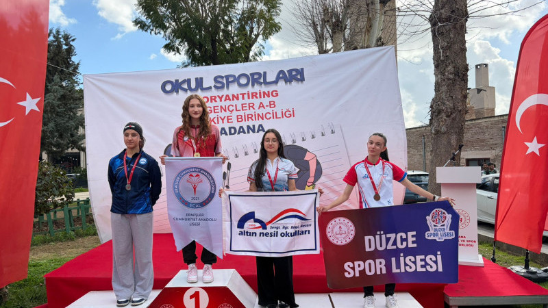 DÜZCE SPOR LİSESİ’NDEN GURURLANDIRAN BAŞARI