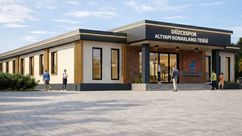 DÜZCESPOR ALTYAPISINA KATKI SUNACAK