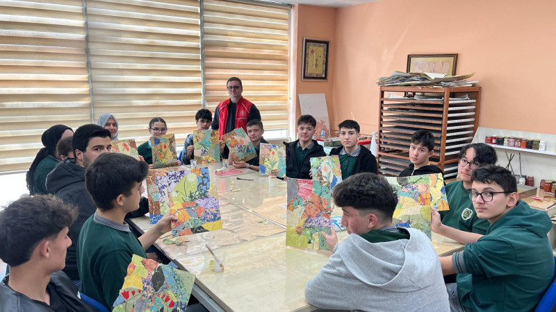 GENÇLİK MERKEZİ’NDE SANAT DOLU GÜN