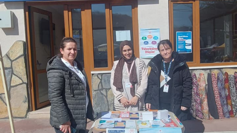 TERMİNALDE VATANDAŞLARA BİLGİLENDİRME YAPILDI