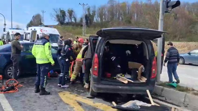 KAZADA 2 KİŞİ YARALANDI