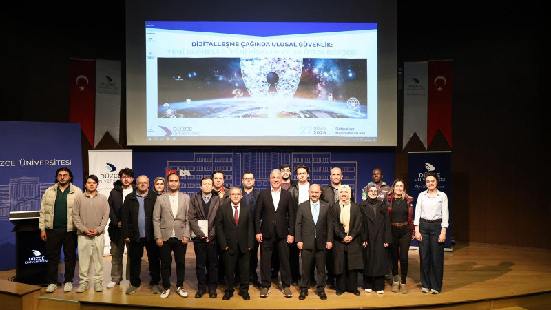 DİJİTALLEŞME ÇAĞINDA ULUSAL GÜVENLİK KONUSU ELE ALINDI