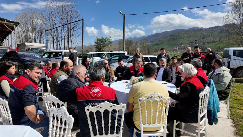 HEM EĞİTİM ALDILAR HEM DE SAHADA İNCELEMELERDE BULUNDULAR