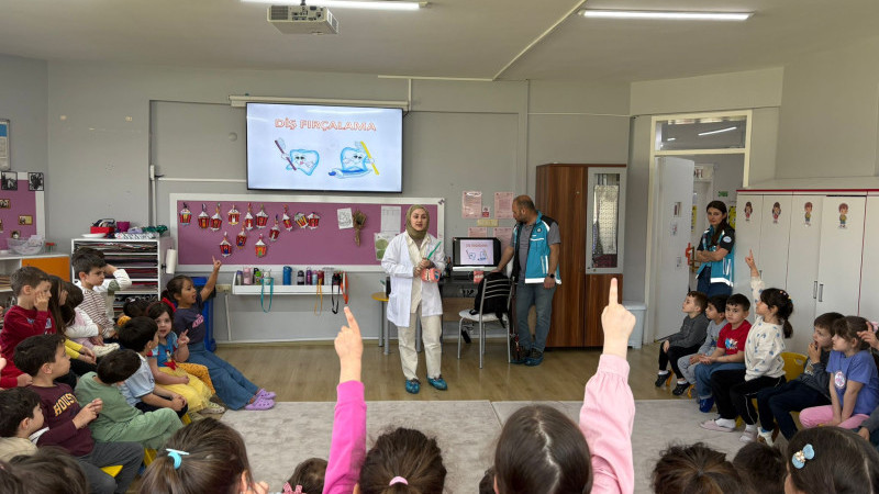 AĞIZ VE DİŞ SAĞLIĞI ANLATILDI