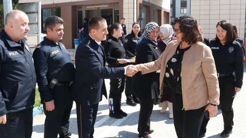 POLİS EŞLERİ DERNEĞİ’NDEN ‘POLİS HAFTASI’ ZİYARETİ