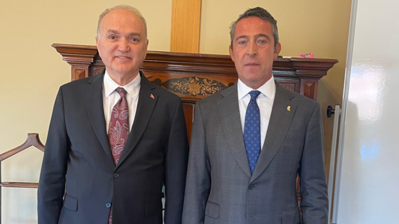 BAŞKAN ÖZLÜ’DEN ALİ KOÇ’A ZİYARET