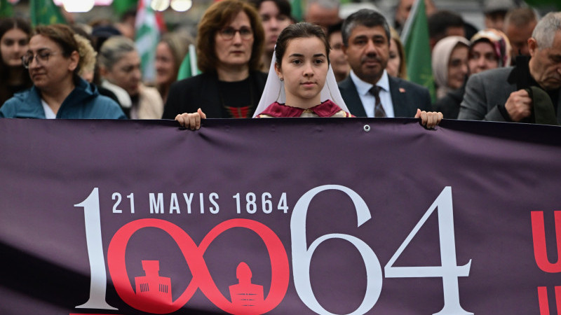 ÇERKES SÜRGÜNÜ'NÜN 162. YILINDA DÜZCE'DE ANMA PROGRAMI DÜZENLENDİ