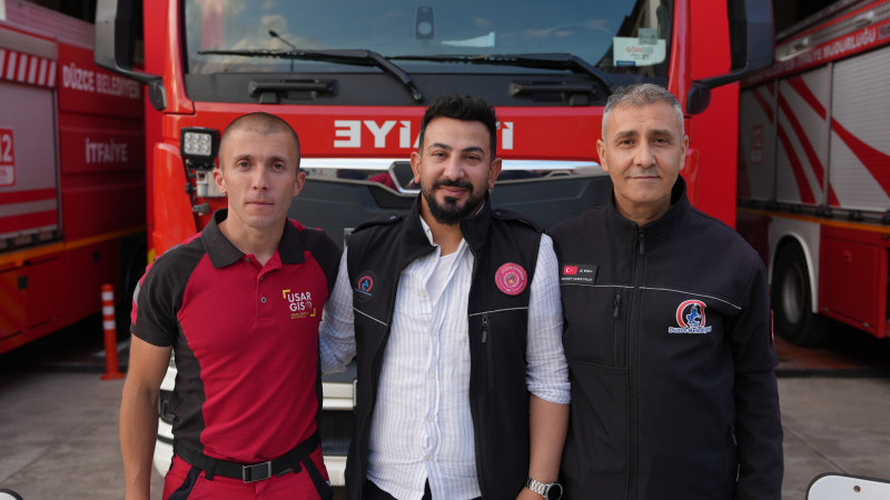 KAHRAMANMARAŞ DEPREMİNİN KAHRAMANLARI DÜZCE’DE BULUŞTU