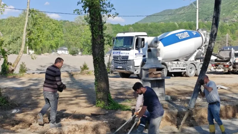 BEYKÖY KALEDİBİ MESİRE ALANI YENİLENİYOR