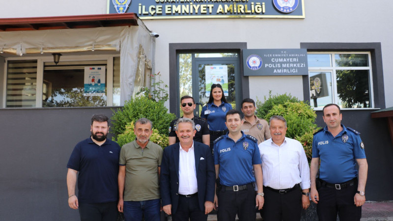 CUMAYERİ’NDE GÜVENLİK İÇİN ORTAK MESAJ