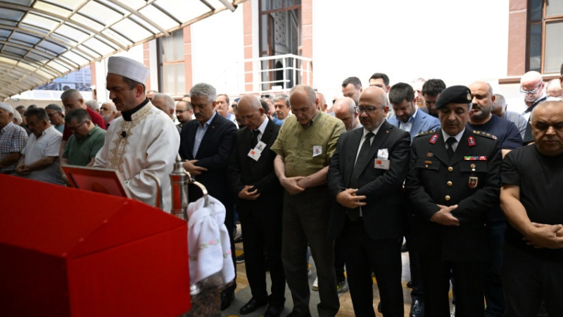 CEMİL MÜDERRRİSOĞLU SON YOLCULUĞUNA UĞURLANDI
