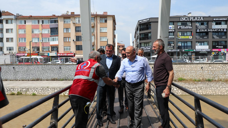 ASAR DERESİ YAYA KÖPRÜLERİ YENİLENİYOR