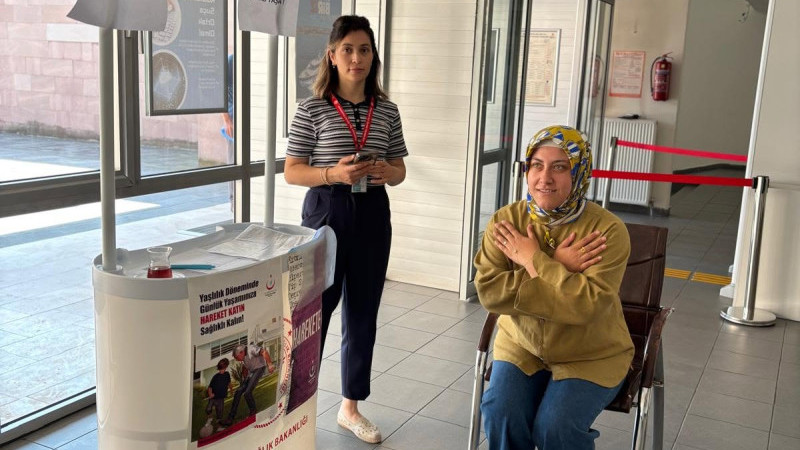 VATANDAŞLARIN HAREKET YAŞI ÖLÇÜLDÜ 