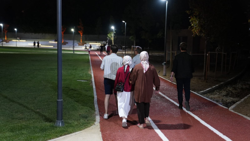 MİLLET BAHÇESİ 2’DE AKŞAM SPORU BİR BAŞKA