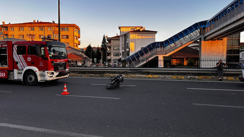 MOTOSİKLET SÜRÜCÜSÜ HAYATINI KAYBETTİ