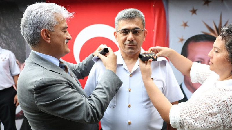 58 JANDARMA PERSONELİNE TERFİ GURURU