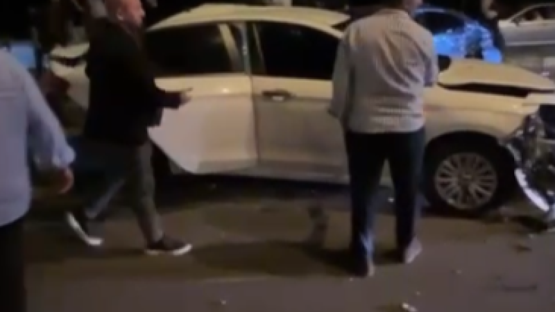 6 ARAÇ BİRBİRİNE GİRDİ