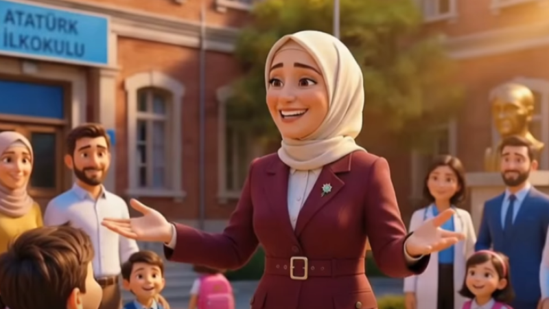 ÖĞRENCİLERE ANİMASYONLU SÜRPRİZ