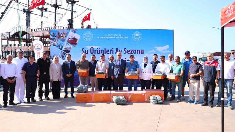 AKÇAKOCA’DA AV SEZONU TÖRENLE AÇILDI