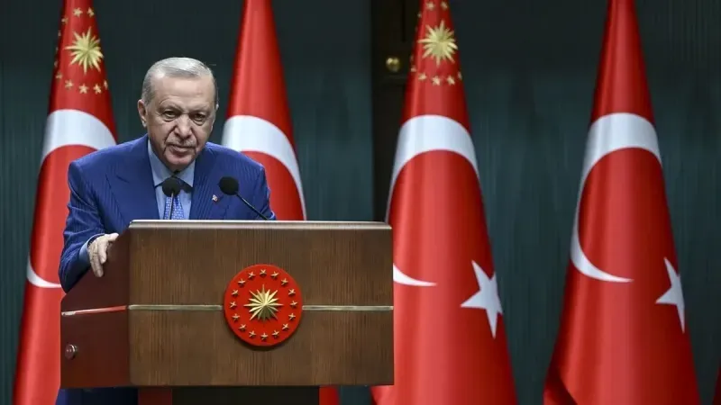 CUMHURBAŞKANI ERDOĞAN MİLLETE SESLENDİ