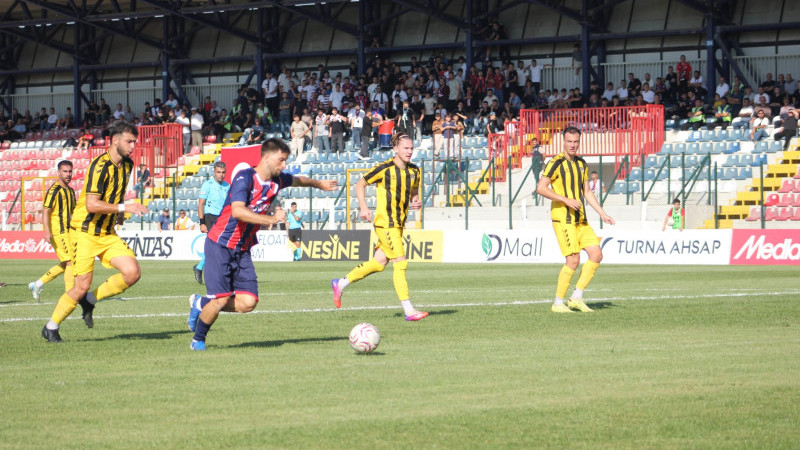 DÜZCESPOR GOLÜ ATTI, MAÇ TATİL EDİLDİ