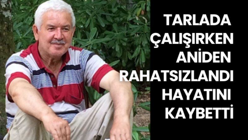 ECEL ONU TARLADA YAKALADI