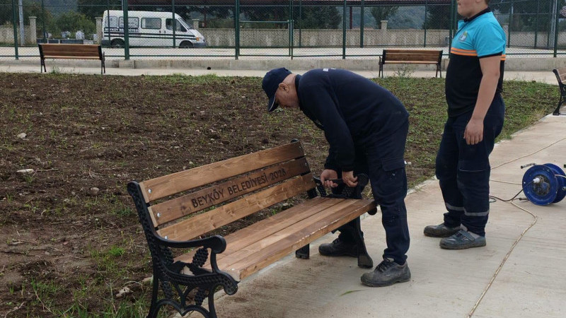 BEYKÖY GENÇLİK VE SPOR MERKEZİ’NDE ÇALIŞMALAR SÜRÜYOR
