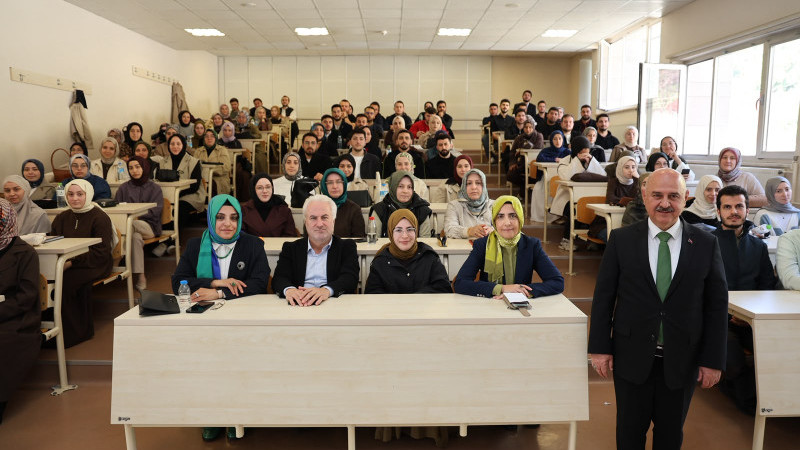 REKTÖR SÖZBİR “DİN FELSEFESİ” DERSİNE KATILDI