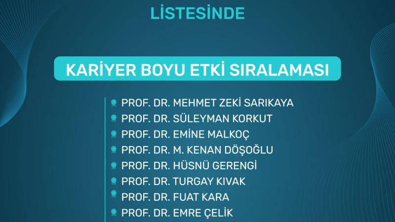 DÜZCE ÜNİVERSİTESİ AKADEMİSYENLERİ BAŞARILARINA YENİSİNİ EKLEDİ