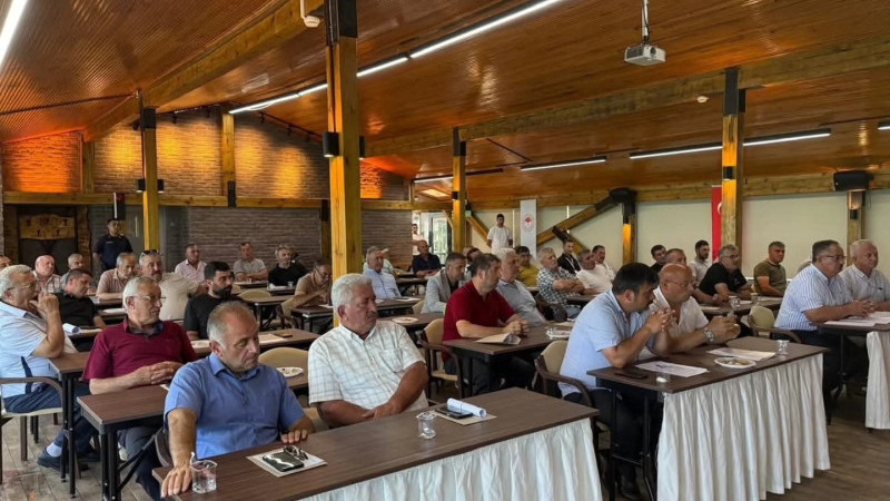 AKÇAKOCA KAYMAKAMI MUHTARLARI TOPLADI