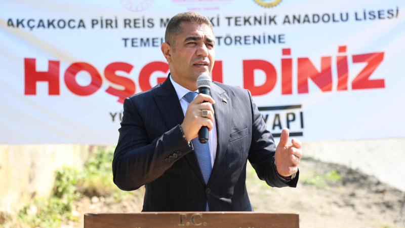 YENİ LİSENİN TEMELİ ATILDI